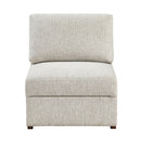  Homelegance Isla 8548*5VC2ACLCRACA 4 pc Sectional with Reversible Chaise, Pull-out Bed and Hidden Storage IMAGE 3
