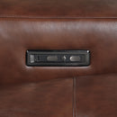  Homelegance Sutton 9790BRW-2PWH* Power Double Reclining Love Seat with Power Headrests and Charging Ports IMAGE 13
