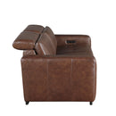  Homelegance Sutton 9790BRW-2PWH* Power Double Reclining Love Seat with Power Headrests and Charging Ports IMAGE 3