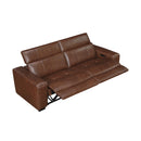  Homelegance Sutton 9790BRW-2PWH* Power Double Reclining Love Seat with Power Headrests and Charging Ports IMAGE 6