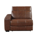  Homelegance Sutton 9790BRW*7LRRRPWH 7 pc Modular Power Reclining Sectional with Power Headrests and Charging Ports IMAGE 9