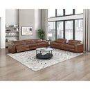  Homelegance Sutton 9790BRW-3PWH* Power Double Reclining Sofa with Power Headrests and Charging Ports IMAGE 16
