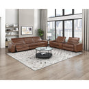  Homelegance Sutton 9790BRW-3PWH* Power Double Reclining Sofa with Power Headrests and Charging Ports IMAGE 17