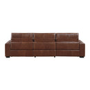  Homelegance Sutton 9790BRW-3PWH* Power Double Reclining Sofa with Power Headrests and Charging Ports IMAGE 6