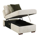  Homelegance Isla 8548*42VC2AA 3 pc Sectional with Convertible and Reversible Chaise, Hidden Storage, Click Motion Back IMAGE 9