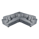  Homelegance Warwick 9623GY*32L2R 3 pc Sectional IMAGE 2