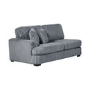  Homelegance Warwick 9623GY*32L2R 3 pc Sectional IMAGE 3