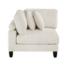  Manufacturer Color_Beige -- Robstown 9688NBE*63CR2ACOT 6 pc Modular Sectional with Ottoman IMAGE 5