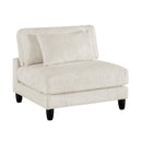  Manufacturer Color_Beige -- Robstown 9688NBE*62CR3ACOT 6 pc Modular Sectional with Ottoman IMAGE 15