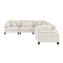  Manufacturer Color_Beige -- Robstown 9688NBE*53CR2AC 5 pc Modular Sectional IMAGE 2