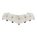  Manufacturer Color_Beige -- Robstown 9688NBE*53CR2AC 5 pc Modular Sectional IMAGE 3