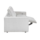  Homelegance Phoebe 8414GRY-2PWH* Power Double Reclining Love Seat with Power Headrests IMAGE 10