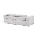  Homelegance Phoebe 8414GRY-2PWH* Power Double Reclining Love Seat with Power Headrests IMAGE 4
