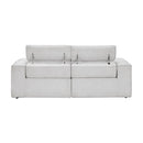  Homelegance Phoebe 8414GRY-2PWH* Power Double Reclining Love Seat with Power Headrests IMAGE 8