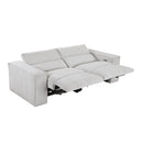  Homelegance Phoebe 8414GRY-2PWH* Power Double Reclining Love Seat with Power Headrests IMAGE 9