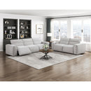  Homelegance Phoebe 8414GRY-3PWH* Power Double Reclining Sofa with Power Headrests IMAGE 10