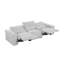  Homelegance Phoebe 8414GRY-3PWH* Power Double Reclining Sofa with Power Headrests IMAGE 7