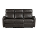  Manufacturer Color_Espresso -- Homelegance Allen Reclining Sofa IMAGE 1