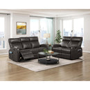  Manufacturer Color_Espresso -- Homelegance Allen Reclining Loveseat IMAGE 7