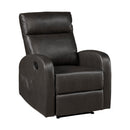  Manufacturer Color_Espresso -- Homelegance Allen Recliner IMAGE 2
