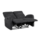 Manufacturer Color_Dark grey -- Allen 9147FDG-2 Double Reclining Love Seat IMAGE 4