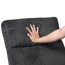  Manufacturer Color_Dark grey -- Allen 9147FDG-2 Double Reclining Love Seat IMAGE 5