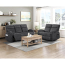  Manufacturer Color_Dark grey -- Allen 9147FDG-2 Double Reclining Love Seat IMAGE 7