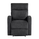  Manufacturer Color_Dark grey -- Allen 9147FDG-1 Reclining Chair IMAGE 1