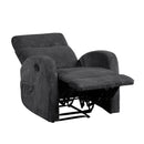  Manufacturer Color_Dark grey -- Allen 9147FDG-1 Reclining Chair IMAGE 7