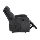  Manufacturer Color_Dark grey -- Allen 9147FDG-1 Reclining Chair IMAGE 8