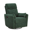  Manufacturer Color_Green -- Desso 9148GRN-1SW Swivel Glider Reclining Chair IMAGE 2