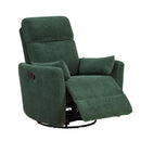 Manufacturer Color_Green -- Desso 9148GRN-1SW Swivel Glider Reclining Chair IMAGE 6