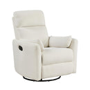  Manufacturer Color_Beige -- Desso 9148BEG-1SW Swivel Glider Reclining Chair IMAGE 2