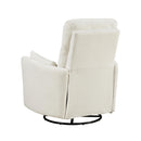 Manufacturer Color_Beige -- Desso 9148BEG-1SW Swivel Glider Reclining Chair IMAGE 4