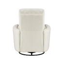  Manufacturer Color_Beige -- Desso 9148BEG-1SW Swivel Glider Reclining Chair IMAGE 5