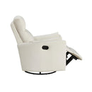  Manufacturer Color_Beige -- Desso 9148BEG-1SW Swivel Glider Reclining Chair IMAGE 8