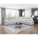  Manufacturer Color_Taupe -- Homelegance Fairway Power Reclining Leather Look 3 pc Sectional IMAGE 13