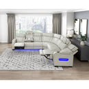  Manufacturer Color_Taupe -- Homelegance Fairway Power Reclining Leather Look 3 pc Sectional IMAGE 16