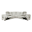  Manufacturer Color_Taupe -- Homelegance Fairway Power Reclining Leather Look 3 pc Sectional IMAGE 4