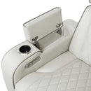  Manufacturer Color_Taupe -- Homelegance Fairway Power Reclining Leather Look 3 pc Sectional IMAGE 8