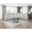  Manufacturer Color_Taupe -- Homelegance Fairway Power Reclining Leather Look 3 pc Sectional IMAGE 16