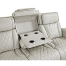  Manufacturer Color_Taupe -- Homelegance Fairway Power Reclining Leather Look 3 pc Sectional IMAGE 9