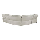  Manufacturer Color_Taupe -- Homelegance Fairway Power Reclining Leather Look 3 pc Sectional IMAGE 4