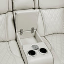  Manufacturer Color_Taupe -- Homelegance Fairway Power Reclining Leather Look 3 pc Sectional IMAGE 7