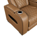  Manufacturer Color_Brown -- Fairway 9516BRWS*33L3RPWH 3 pc Power Reclining Sectional with Wireless Chargers and Charging Ports IMAGE 10