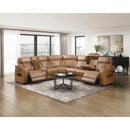  Manufacturer Color_Brown -- Fairway 9516BRWS*32LCN3RPWH 3 pc Power Reclining Sectional with Left Side Console IMAGE 20