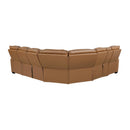  Manufacturer Color_Brown -- Fairway 9516BRWS*32LCN3RPWH 3 pc Power Reclining Sectional with Left Side Console IMAGE 4