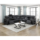  Manufacturer Color_Black -- Fairway 9516BLKS*33L2RCNPWH 3 pc Power Reclining Sectional with Right Side Console IMAGE 20