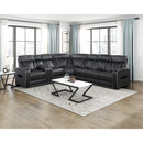  Manufacturer Color_Black -- Fairway 9516BLKS*32LCN3RPWH 3 pc Power Reclining Sectional with Left Side Console IMAGE 18