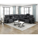  Manufacturer Color_Black -- Fairway 9516BLKS*32LCN3RPWH 3 pc Power Reclining Sectional with Left Side Console IMAGE 20